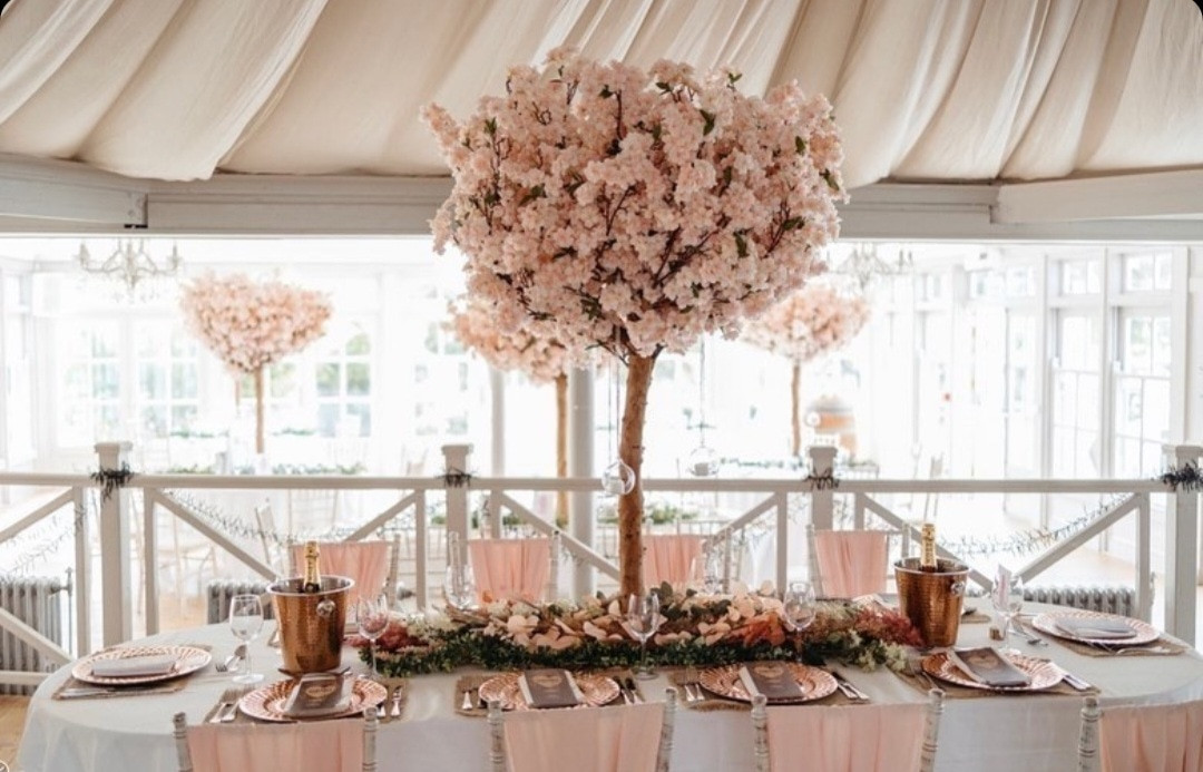 Bling and Bloom Event Decor