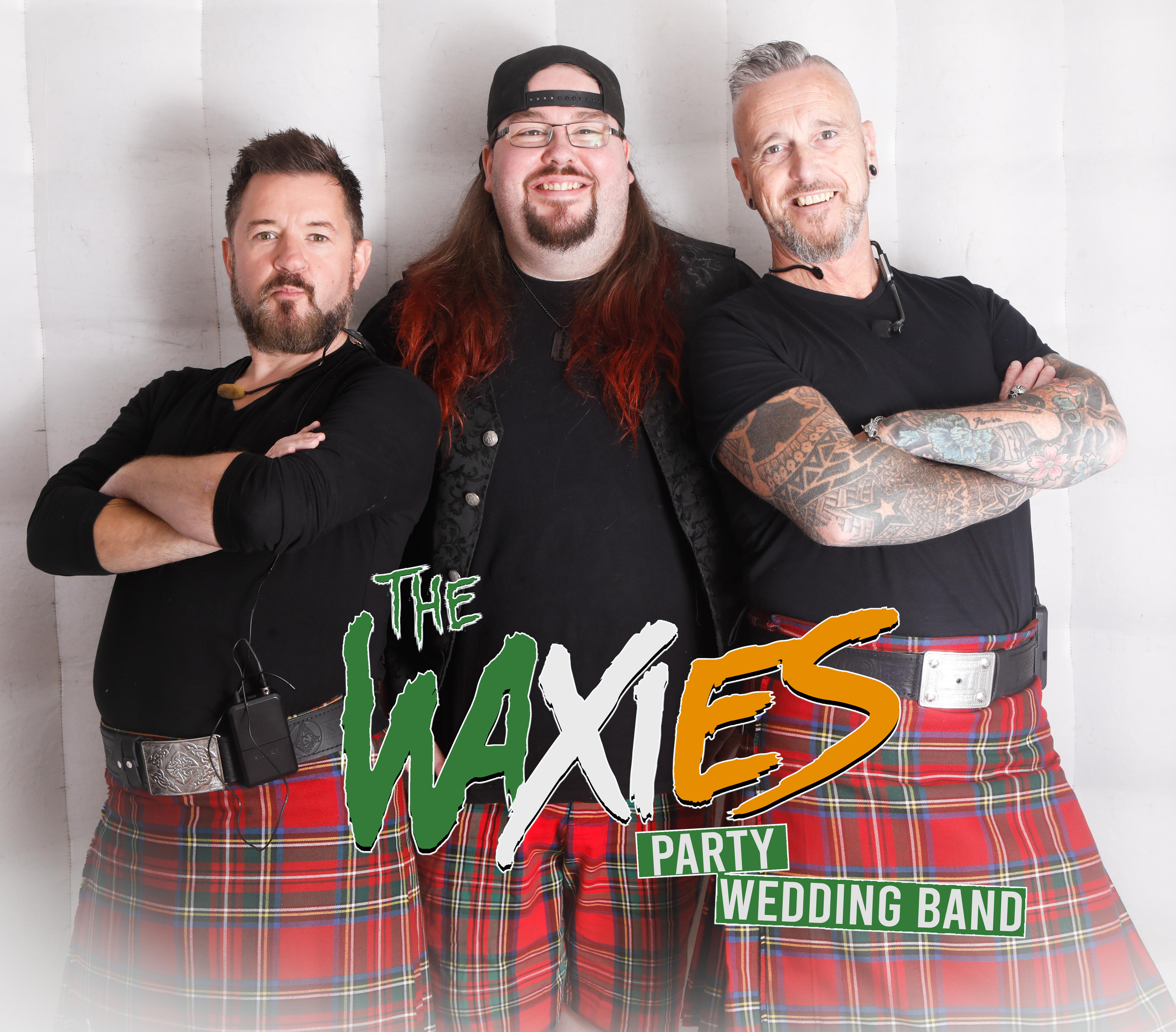 The Waxies Wedding Band